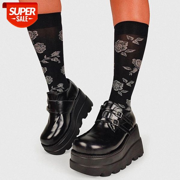 ribetrini for dropship 2021 female high wedges platform buckle shoes thick bottom women pumps cool punk pumps #sz90
ribetrini for dropship 2021 female high wedges platform buckle shoes thick bottom women pumps cool punk pumps #sz90