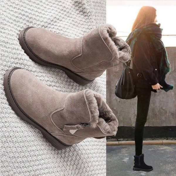 short snow 2020 new winter for women fashion cashmere velvet women's ankle boots in a herd zip-black khak tdd3
short snow 2020 new winter for women fashion cashmere velvet women's ankle boots in a herd zip-black khak tdd3