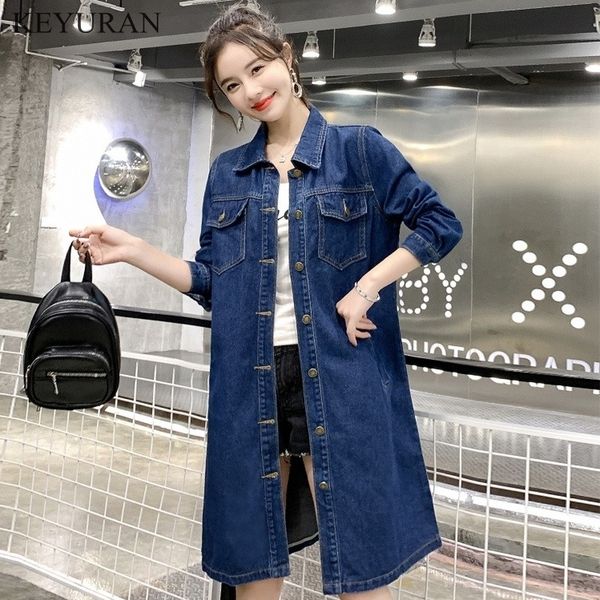 2019 spring autumn women denim jacket long sleeve length denim coat for women jeans jacket plus size outwear large size 5xl t200319, Black;brown
2019 spring autumn women denim jacket long sleeve length denim coat for women jeans jacket plus size outwear large size 5xl t200319, Black;brown