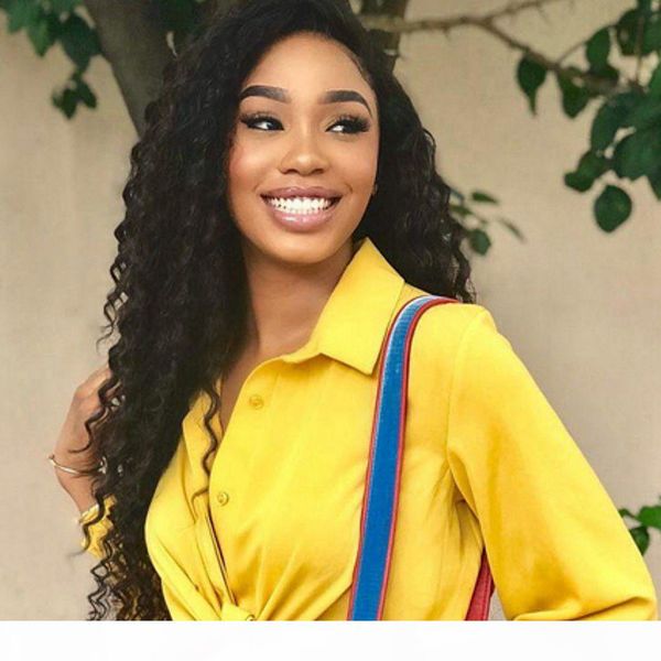 brazilian deep curly lace front wigs for black women 130% density full lace wig natural color human hair, Black;brown
brazilian deep curly lace front wigs for black women 130% density full lace wig natural color human hair, Black;brown