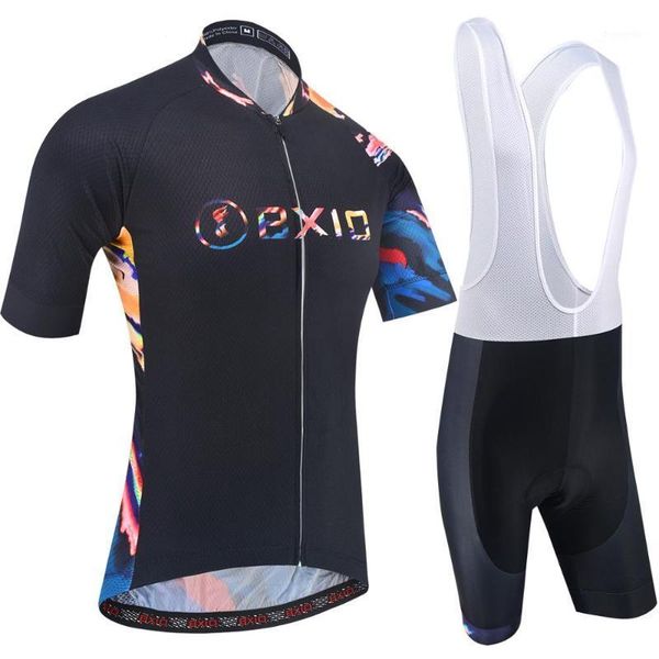 bxio mens cycling sets breathable watercolorful cycling jerseys 5d gel pad bib shorts quich-dry mtb bike wear short sleeve 2121, Black;blue
bxio mens cycling sets breathable watercolorful cycling jerseys 5d gel pad bib shorts quich-dry mtb bike wear short sleeve 2121, Black;blue