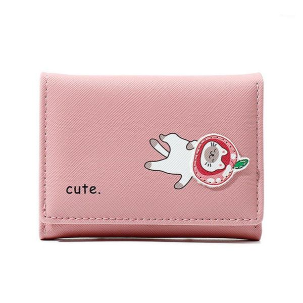 2020 new cute cartoon wallet pu leather women purse ladies trifold wallets female small money purses pink blue1, Red;black
2020 new cute cartoon wallet pu leather women purse ladies trifold wallets female small money purses pink blue1, Red;black