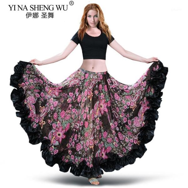 new bellydancing bohemia chiffon 360 degrees large swing skirts gypsy belly dance skirt costumes dress spanish flamenco skirt1, Black;red
new bellydancing bohemia chiffon 360 degrees large swing skirts gypsy belly dance skirt costumes dress spanish flamenco skirt1, Black;red