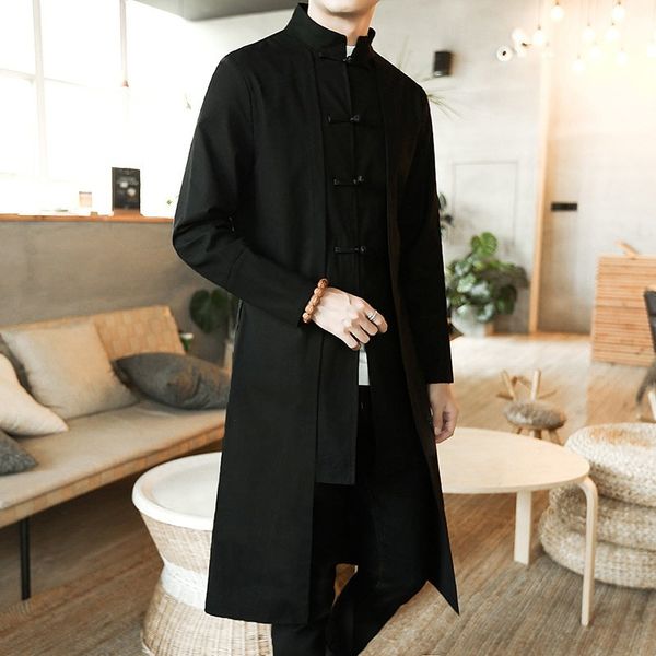windbreaker autumn new fashion cotton hemp medium length men's korean slim fit big size coat, Tan;black
windbreaker autumn new fashion cotton hemp medium length men's korean slim fit big size coat, Tan;black