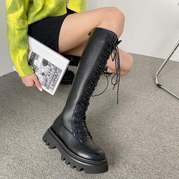 women boots winter snow booties black increase long tube womens motorcycle boot leather shoes size 35-40 08
women boots winter snow booties black increase long tube womens motorcycle boot leather shoes size 35-40 08