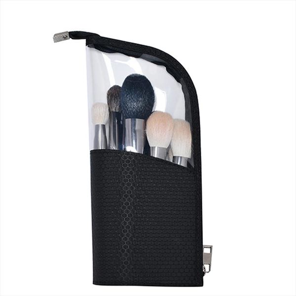 cosmetic waterproof organizer half transparent travel pouch portable makeup bag brush holder pencil case zipper closure stand up
cosmetic waterproof organizer half transparent travel pouch portable makeup bag brush holder pencil case zipper closure stand up