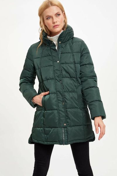 defacto ladies stand collar parker coats for women's fashion solid zipper pocket warm jackets female thick overcoat-k8862az19wn1, Black
defacto ladies stand collar parker coats for women's fashion solid zipper pocket warm jackets female thick overcoat-k8862az19wn1, Black