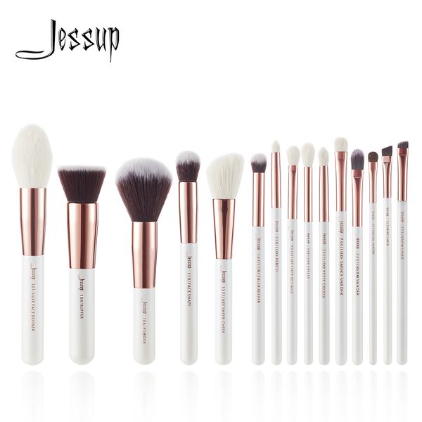 jessup brushes pearl white / rose gold professional makeup brushes set make up brush tool foundation powder definer shader liner 201007
jessup brushes pearl white / rose gold professional makeup brushes set make up brush tool foundation powder definer shader liner 201007