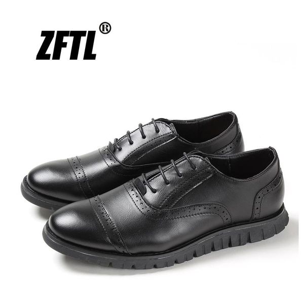 zftl new men dress shoes male formal shoes british leather round head wedding brock carved business casual big size 084, Black
zftl new men dress shoes male formal shoes british leather round head wedding brock carved business casual big size 084, Black