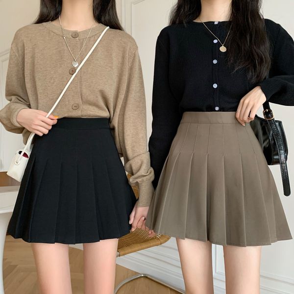 new design short pleated tennis skirt cotton spring for women girls high waist tutu women's 2021 summer mini skirts cute y1214, Black
new design short pleated tennis skirt cotton spring for women girls high waist tutu women's 2021 summer mini skirts cute y1214, Black