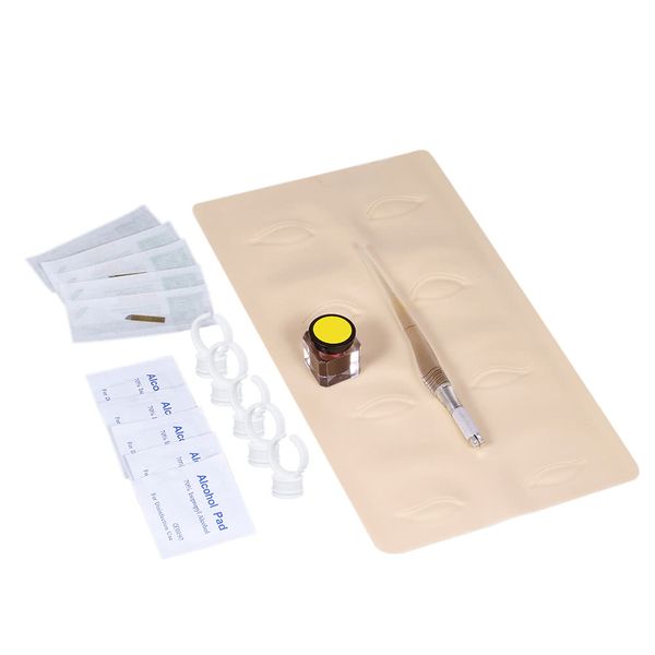eyebrow microblading set tattooing kit with 5 needles tattoo pen eyebrow pigment practice skin eyebrow tattooing tool
eyebrow microblading set tattooing kit with 5 needles tattoo pen eyebrow pigment practice skin eyebrow tattooing tool