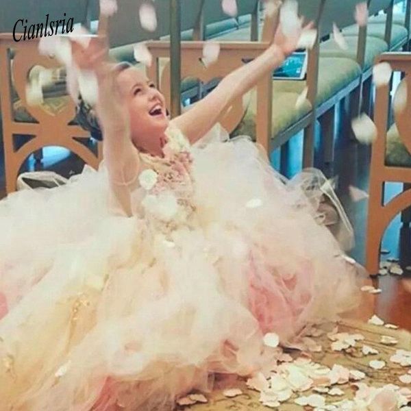new flower girl dress for wedding with 3d floral appliques beading pageant gowns o-neck long sleeves custom made for princess, Red;yellow
new flower girl dress for wedding with 3d floral appliques beading pageant gowns o-neck long sleeves custom made for princess, Red;yellow