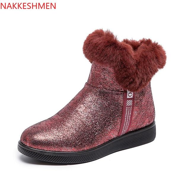 2020 winter new sequined snow boots women's warm platform korean-style short boots plus velvet large size women's, Black
2020 winter new sequined snow boots women's warm platform korean-style short boots plus velvet large size women's, Black