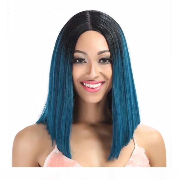 synthetic ombre lace front wig blue color for black women heat resistant blue ombre synthetic wigs high temperature fiber with baby hair
synthetic ombre lace front wig blue color for black women heat resistant blue ombre synthetic wigs high temperature fiber with baby hair