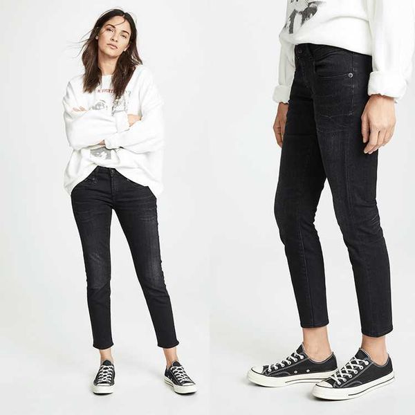 women's jeans 2020 new season r13 boys' style elastic tight legged jeans women's capris, Blue
women's jeans 2020 new season r13 boys' style elastic tight legged jeans women's capris, Blue