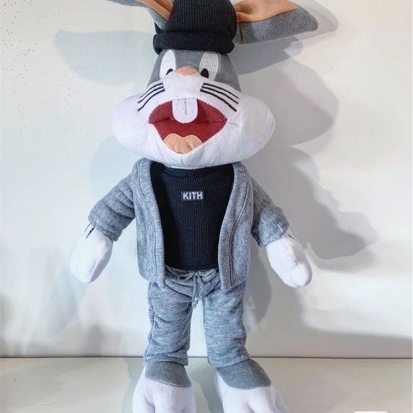 kith2020 autumn and winter new bugs bunny gift cute cartoon cartoon doll hand doll, Black;green
kith2020 autumn and winter new bugs bunny gift cute cartoon cartoon doll hand doll, Black;green