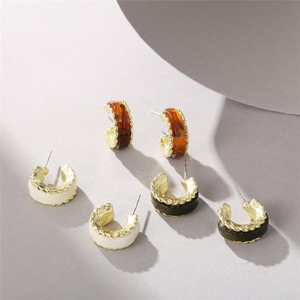 hoop & huggie 2021 fashion elegant acrylic earrings women bohemian gold metal circle earring female wedding jewelry, Golden;silver
hoop & huggie 2021 fashion elegant acrylic earrings women bohemian gold metal circle earring female wedding jewelry, Golden;silver