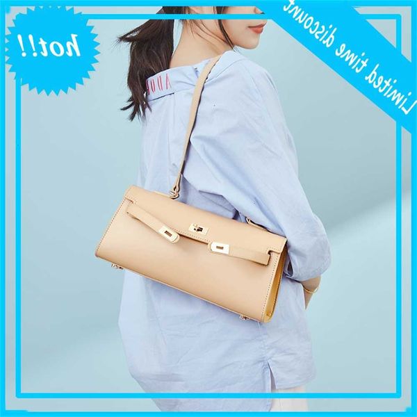 underarm kelly 2021 new niche design one shoulder portable leather women's bag fashion
underarm kelly 2021 new niche design one shoulder portable leather women's bag fashion