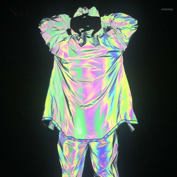 mens fall winter rainbow colorful reflective long trench jacket gothic oversize hooded coat fashion harajuku loose windbreaker1, Tan;black
mens fall winter rainbow colorful reflective long trench jacket gothic oversize hooded coat fashion harajuku loose windbreaker1, Tan;black