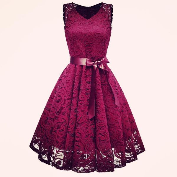 vintage lace dress runway dress summer vestido bow belt v-neck party a-line cami dresses elegant dresses vetement femme vestidos1, Black;gray
vintage lace dress runway dress summer vestido bow belt v-neck party a-line cami dresses elegant dresses vetement femme vestidos1, Black;gray