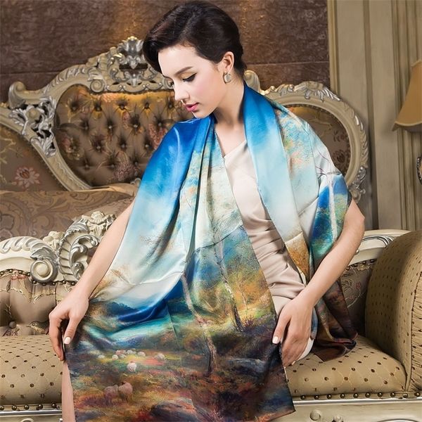 2015 blue mulberry shawl printed female spring autumn silk scarves all-match grade winter long scarf 201018, Blue;gray
2015 blue mulberry shawl printed female spring autumn silk scarves all-match grade winter long scarf 201018, Blue;gray