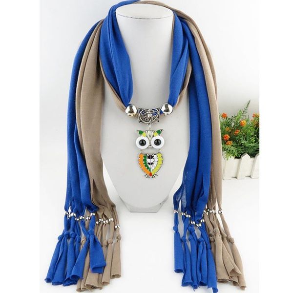 runmeifa pendants necklaces scarf women iron alloy acrylic owl pendant scarf accessories scarf 40180cm wmtlzk bdesybag, Blue;gray
runmeifa pendants necklaces scarf women iron alloy acrylic owl pendant scarf accessories scarf 40180cm wmtlzk bdesybag, Blue;gray