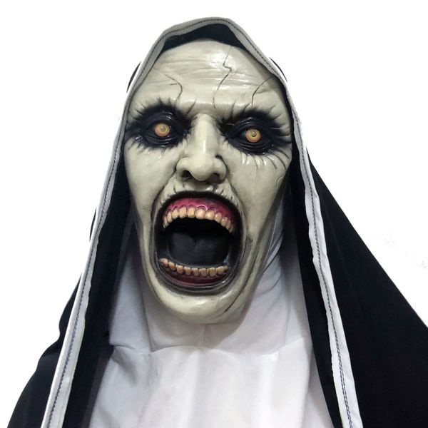 the nun horror mask halloween cosplay valak scary masks latex full face helmet demon halloween party costume props mask gga2509
the nun horror mask halloween cosplay valak scary masks latex full face helmet demon halloween party costume props mask gga2509