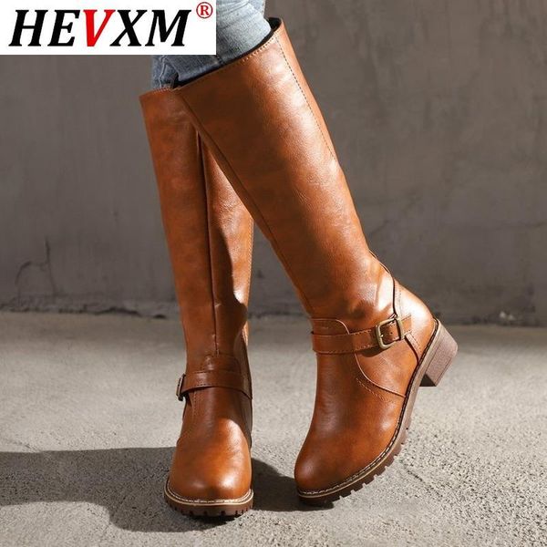 boots 2021 pu leather women long riding casual belt buckle zipper autumn winter knee high loose botas mujer footwear, Black
boots 2021 pu leather women long riding casual belt buckle zipper autumn winter knee high loose botas mujer footwear, Black