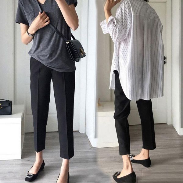 summer formal work laides maternity pants high waist belly straight casual pants for pregnant women pregnancy trousers, White
summer formal work laides maternity pants high waist belly straight casual pants for pregnant women pregnancy trousers, White