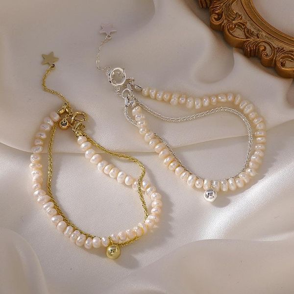 link chain gold silver double layer pearl bracelets for women trendy elegant tassel party jewelry birthday giftslink, Black
link chain gold silver double layer pearl bracelets for women trendy elegant tassel party jewelry birthday giftslink, Black