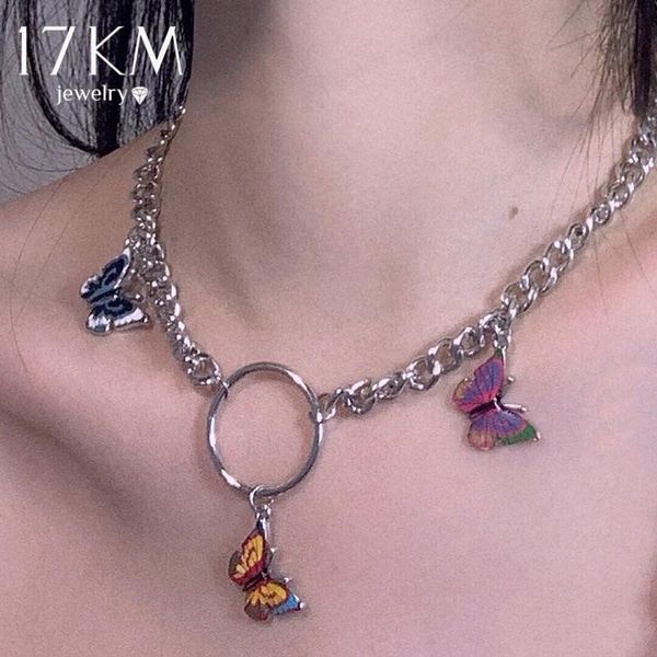 chokers 17km cute silver color butterfly choker necklace for women colorful resin chain necklaces 2021 jewelry, Golden;silver
chokers 17km cute silver color butterfly choker necklace for women colorful resin chain necklaces 2021 jewelry, Golden;silver