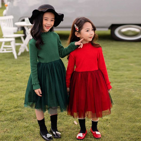 drs autumn and winter new girls' wear korean knitted sweater children's mh princs skirt d237, Red;yellow
drs autumn and winter new girls' wear korean knitted sweater children's mh princs skirt d237, Red;yellow