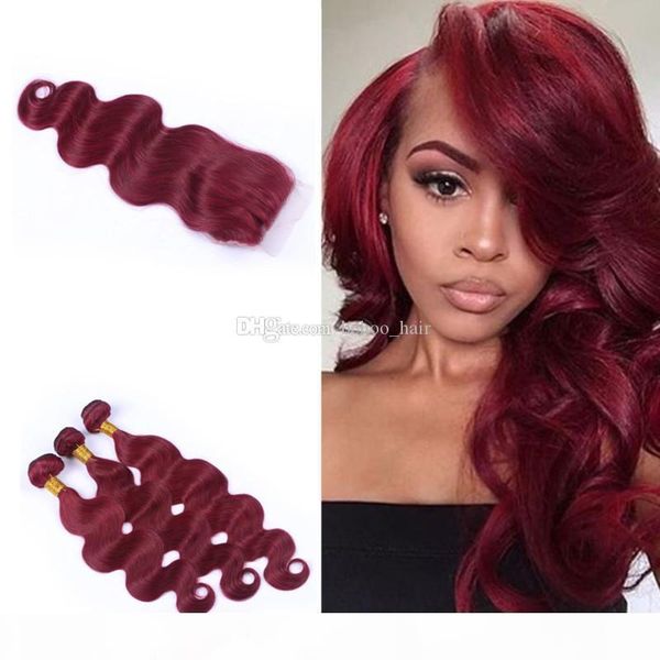 99j red bundles with closure 8a brazilian body wavy hair with lace closure and bundle human weave with lace closure, Black;brown
99j red bundles with closure 8a brazilian body wavy hair with lace closure and bundle human weave with lace closure, Black;brown