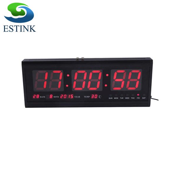 48cm digital wall clock big led time calendar temperature desk table clocks led wall watch relogio de parede home decoracion 1008
48cm digital wall clock big led time calendar temperature desk table clocks led wall watch relogio de parede home decoracion 1008