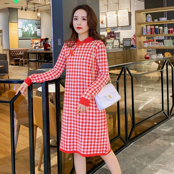 length new mid plaid cheongsam collar breast feeding drs knitted sweater for pregnant women in autumn and winter 2020, White
length new mid plaid cheongsam collar breast feeding drs knitted sweater for pregnant women in autumn and winter 2020, White