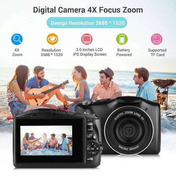48mp 2.7k ultra hd digital camera video camcorder 4x digital zoom 3.0inch lcd display screen anti-shake face detect beauty face1
48mp 2.7k ultra hd digital camera video camcorder 4x digital zoom 3.0inch lcd display screen anti-shake face detect beauty face1