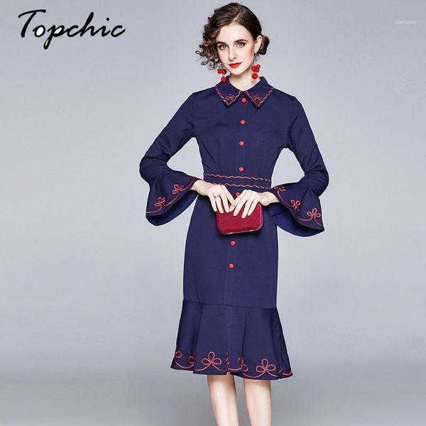 vintage floral embroidery midi mermaid dresses for women turn-down long sleeve slim woman dress vestido1, Black;gray
vintage floral embroidery midi mermaid dresses for women turn-down long sleeve slim woman dress vestido1, Black;gray