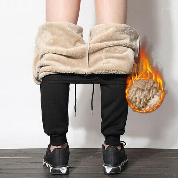 newly men thick fleece thermals trousers outdoor winter warm casual pants joggers sports1, Black
newly men thick fleece thermals trousers outdoor winter warm casual pants joggers sports1, Black