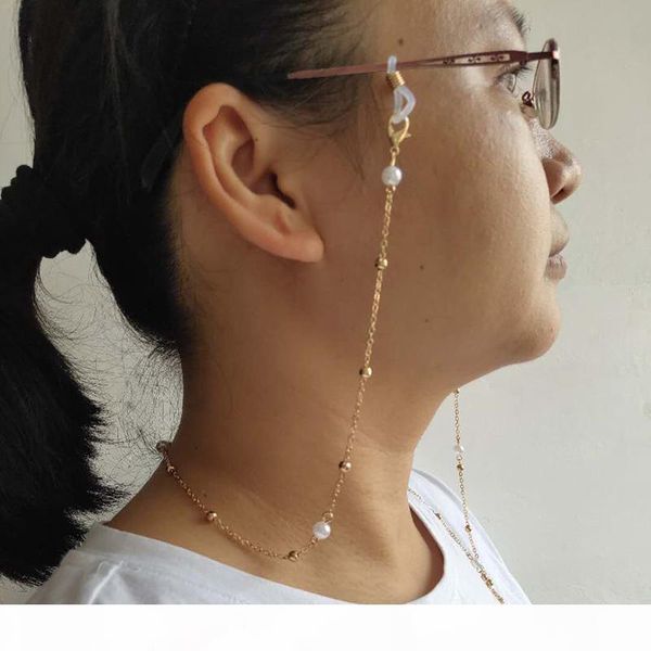 eyeglasses chain metal bead white plastic pearl charm mask hanging rope plated metal chain silicone loops sunglass accessory women gift
eyeglasses chain metal bead white plastic pearl charm mask hanging rope plated metal chain silicone loops sunglass accessory women gift
