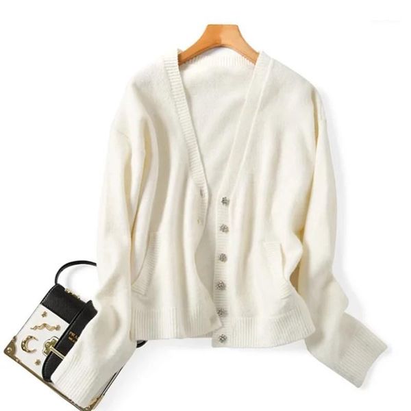 new women v neck knitted cardigan sweater ladies diamond single-breasted jacket female knitwear outwear 1, White
new women v neck knitted cardigan sweater ladies diamond single-breasted jacket female knitwear outwear 1, White