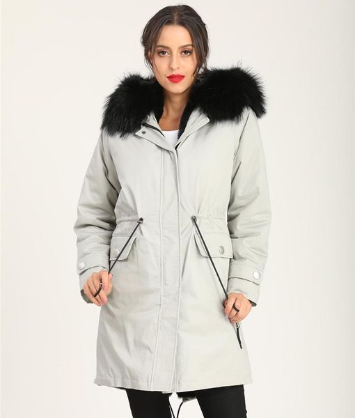 women's fur & faux style light grey blazers women parka black lined coat ladies long
women's fur & faux style light grey blazers women parka black lined coat ladies long