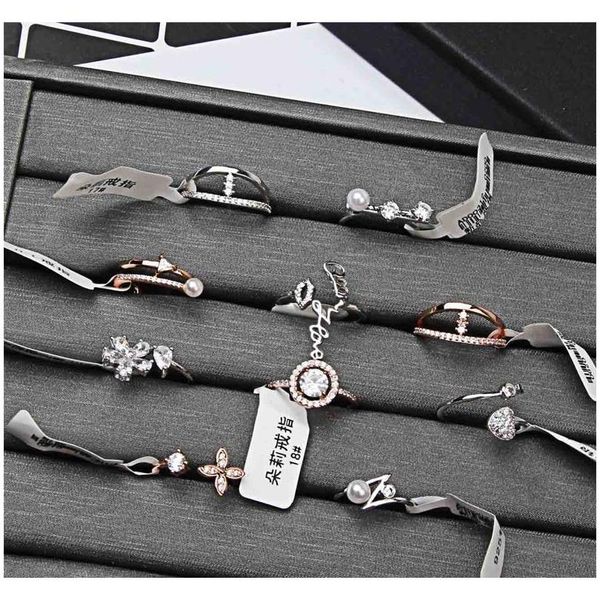 new rings korean fashion full diamond simple ring zircon micro inlay ring crystal rhinestone mix popular wmtdmh queen66, Silver
new rings korean fashion full diamond simple ring zircon micro inlay ring crystal rhinestone mix popular wmtdmh queen66, Silver