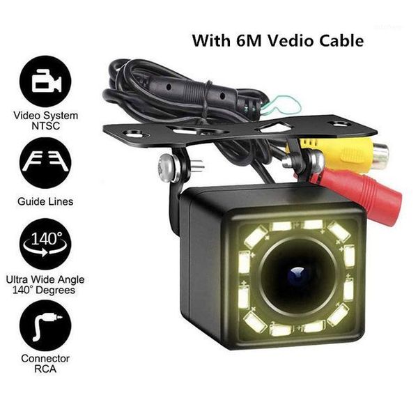 car rearview camera with guid line 12 led waterproof car reverse camera night vision wide angle parking 6m video cable1
car rearview camera with guid line 12 led waterproof car reverse camera night vision wide angle parking 6m video cable1