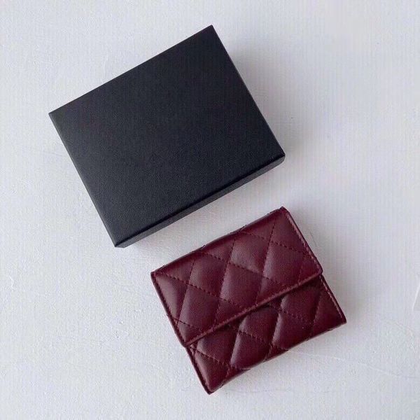 genuine leather luxurys designers bags women short wallet card holders pocket coin card purse with box ing, Red;black
genuine leather luxurys designers bags women short wallet card holders pocket coin card purse with box ing, Red;black