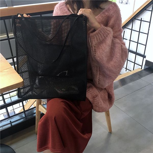 boombm outdoor durable big storage beach carry bag large tote bag promotion polyester transparent mesh shopping
boombm outdoor durable big storage beach carry bag large tote bag promotion polyester transparent mesh shopping