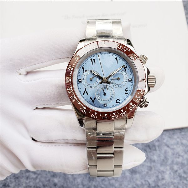 men's multifunctional luxury mechanical watch waterproof design 904l stainless steel watchband designer watch 40mm, Slivery;brown
men's multifunctional luxury mechanical watch waterproof design 904l stainless steel watchband designer watch 40mm, Slivery;brown