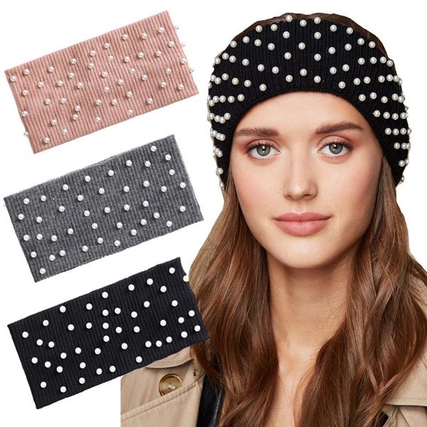 haimeikang women's knit pearl ear warmer headband turban bandana on head autumn winter elastic hairband warm hair accessories
haimeikang women's knit pearl ear warmer headband turban bandana on head autumn winter elastic hairband warm hair accessories