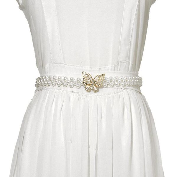 woman luxury designer butterfly pearl belt women handmade waist belt female jeans dress white round buckle girdle, Black;brown
woman luxury designer butterfly pearl belt women handmade waist belt female jeans dress white round buckle girdle, Black;brown