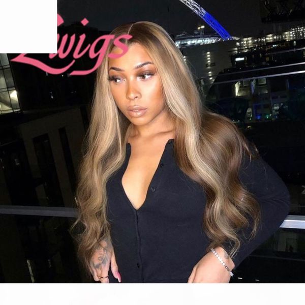 highlight lace front human hair wigs honey blonde body wave lace front wig pre plucked brazilian 13x4 wigs for women, Black;brown
highlight lace front human hair wigs honey blonde body wave lace front wig pre plucked brazilian 13x4 wigs for women, Black;brown