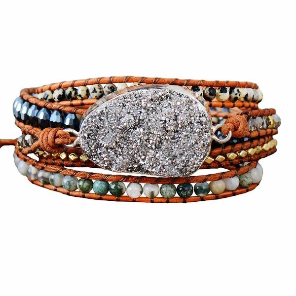 женщины браслеты уникальные природные камни стразы позолоченного druzy charm 5 слоев кожа wrap браслеты boho браслет dropship jllfaf, Golden;silver
женщины браслеты уникальные природные камни стразы позолоченного druzy charm 5 слоев кожа wrap браслеты boho браслет dropship jllfaf, Golden;silver